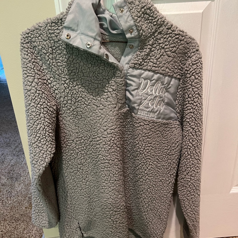 Delta Zeta Sherpa Pullover